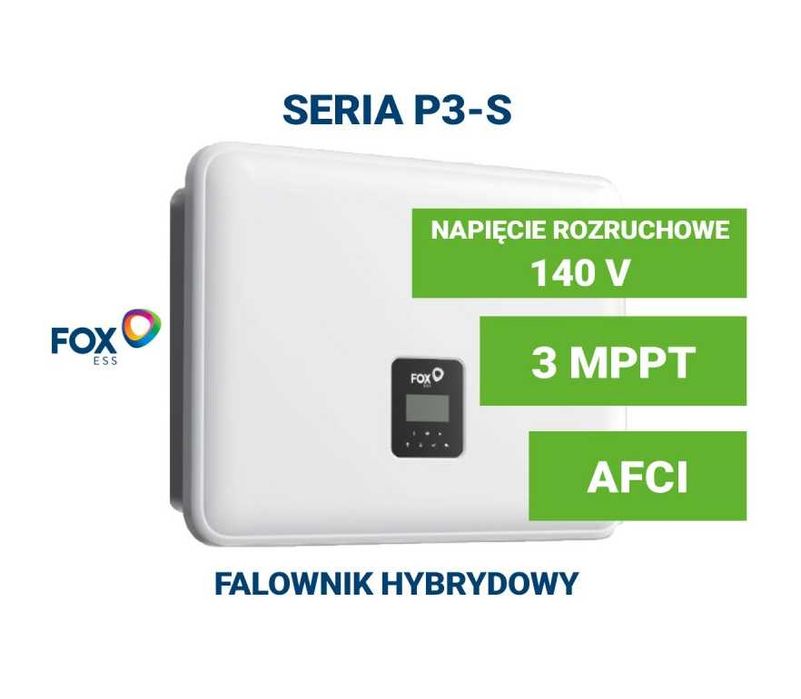Falownik Hybrydowy FoxESS P3-10.0-SH z AFCI