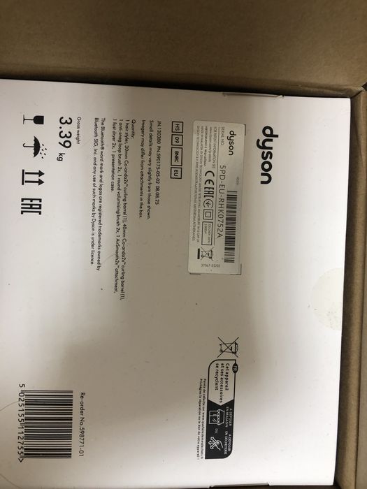 DYSON HS 09 Airwrap co-anda 2х straight + WAVY