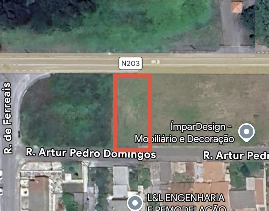 Terreno urbano para construção
