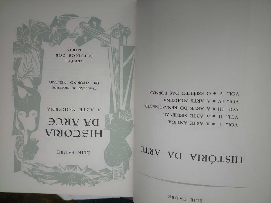 Faure, Elie - História da Arte. Obra em 5 volumes