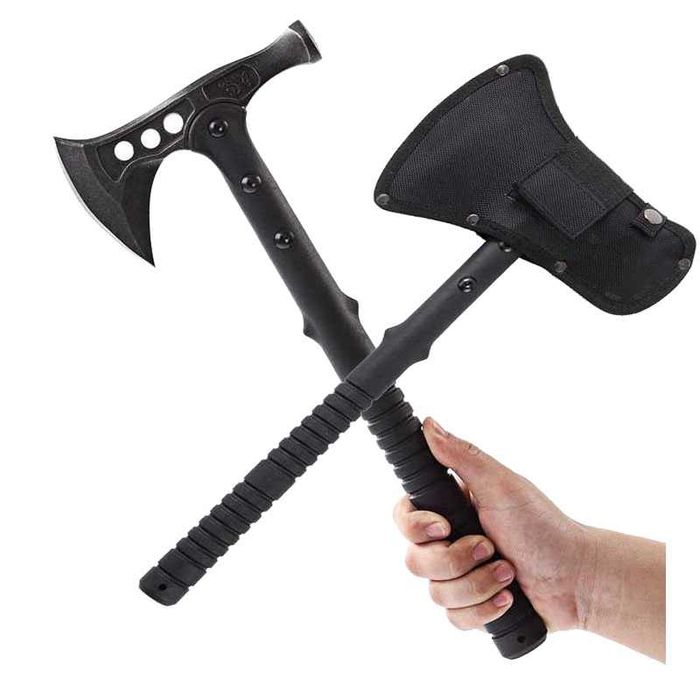 TOPOREK MŁOT siekiera Tomahawk Survival taktyczny 38 cm T12
