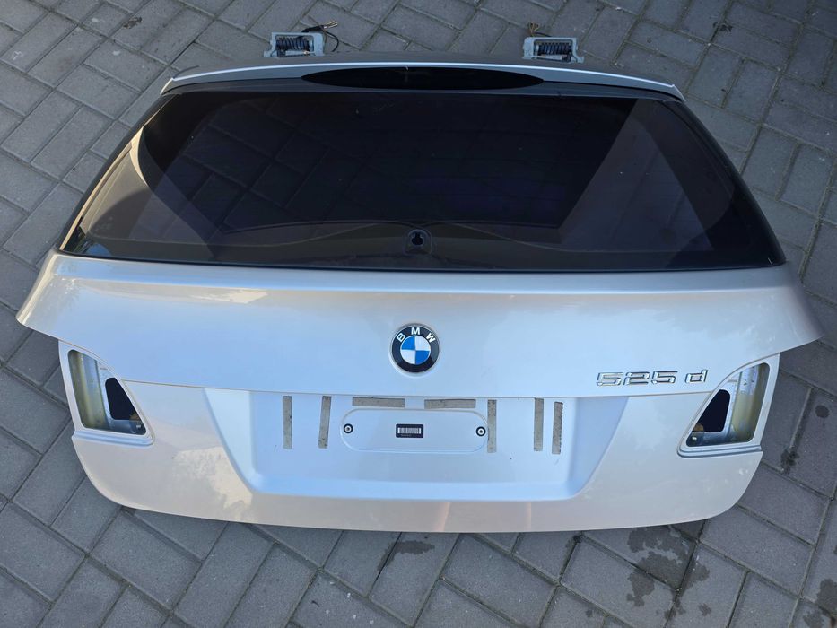 BMW 5 E61 Klapa Bagażnika Tył Org. Lakier ZDROWA TITANSILBER 354/7
