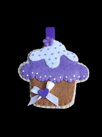 Cupcake em Feltro – Lembrancinha Fofa para Chá de Bebé ou Nascimento!