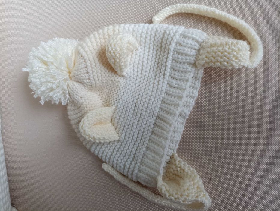 Шапочка дитяча натуральна бавовнадо 3 4 5 6 9 міс до року