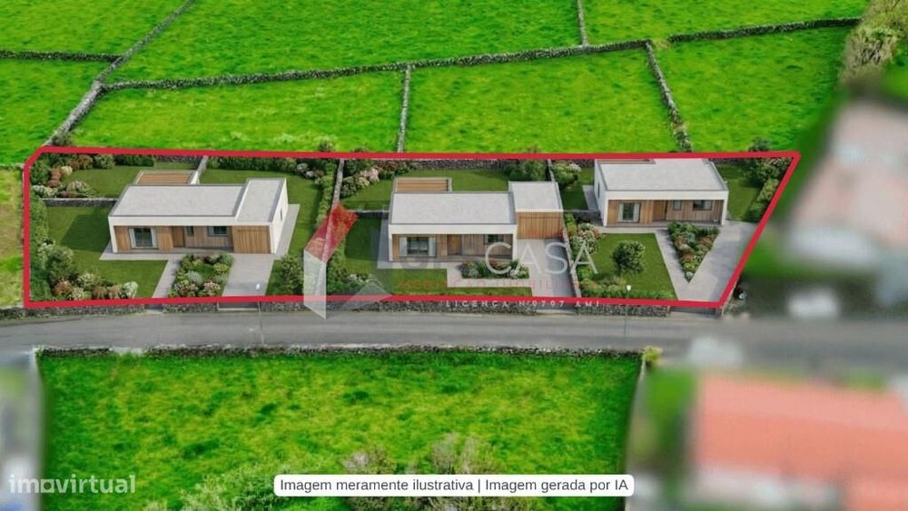 Terreno com possibilidade de loteamento – Vila das Lajes