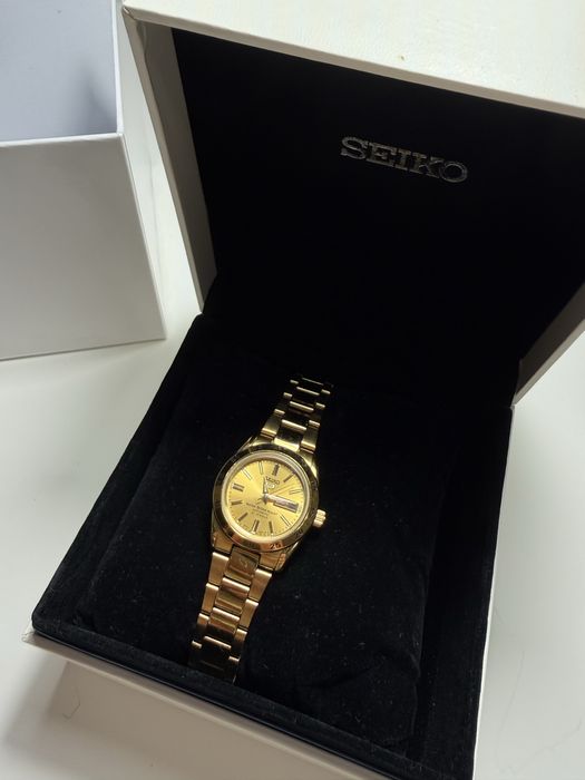 Zegarek Seiko zloty