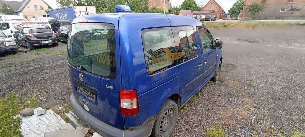 caddy 05 r 1.4 16v bca lak 5z5z skrzynia gxz samochód na części 2K0