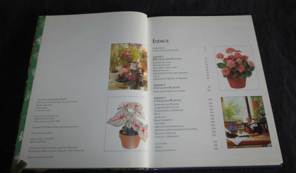 Livro O Grande Livro das Plantas de Interior Jane Courtier