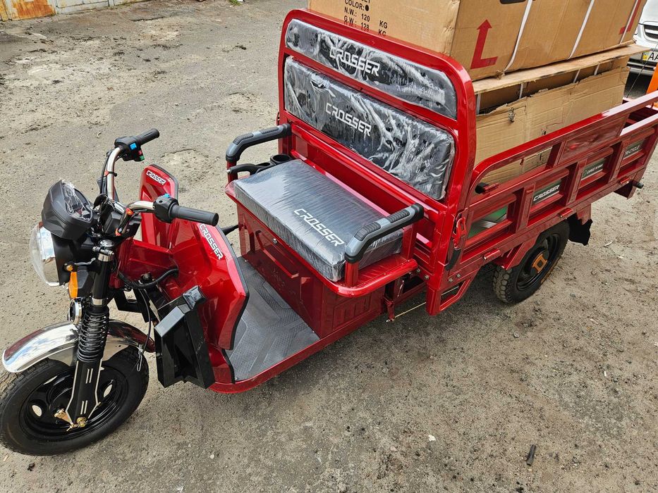 Новий електро трицикл Crosser Max 16