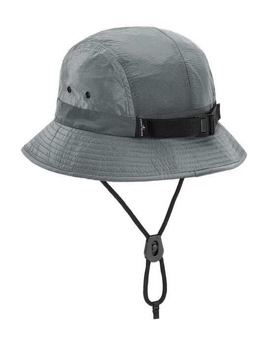 Панама STONE ISLAND 99755 Nylon Metal Ripstop Bucket Hat Grey SI0172-G