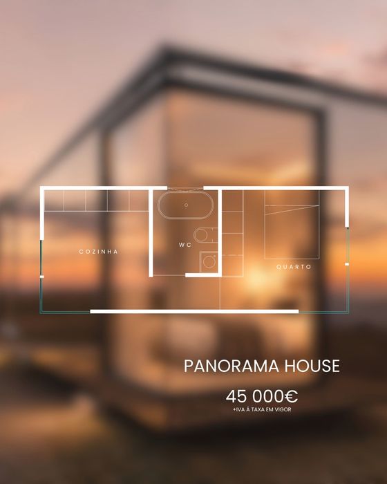 Casa T1 PANORAMA – 30 m² | Wander Housing