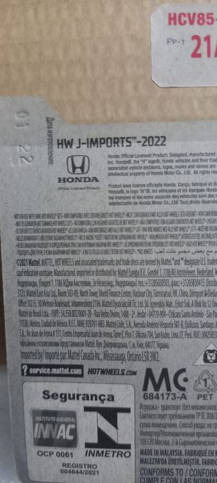 Honda S2000 Hot Wheels