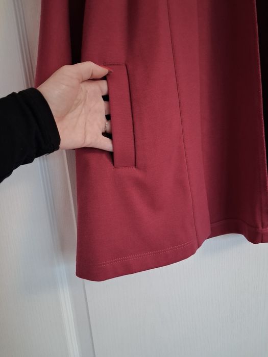 Żakiet kardigan magenta