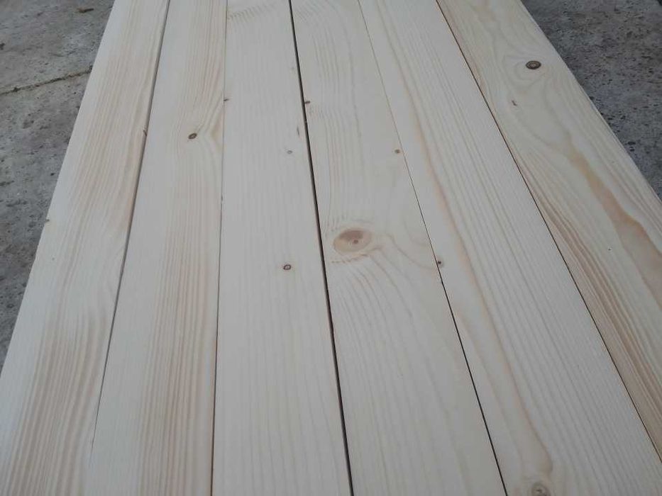 Deska świerkowa heblowana  140 cm x 9 cm