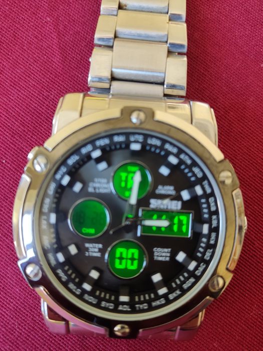 Чоловічий годинник SKMEI silver