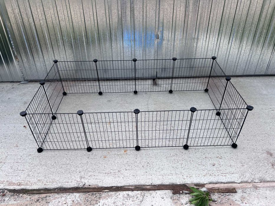 Duża klatka kojec wybieg dla świnki królika zwierząt modułowy NOWY