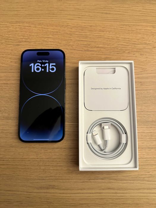 iPhone 14 Pro Czarny Space Black 128GB iOS 26 96% Kondycji