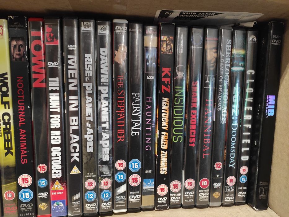 DVD English на английском/англійській двд