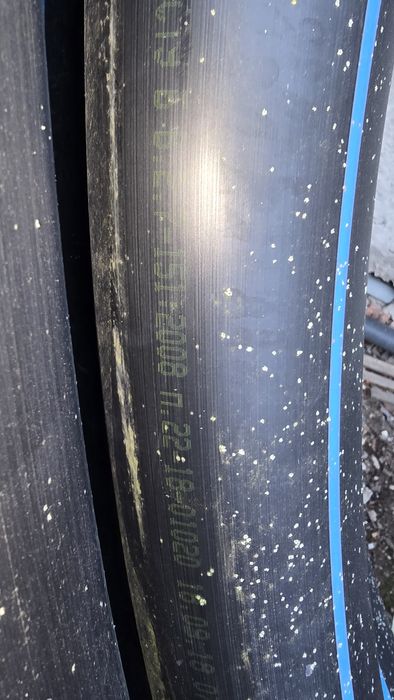 Продам трубу водопроводную новая,110диаметр,  6.6мм толщина стенки ,