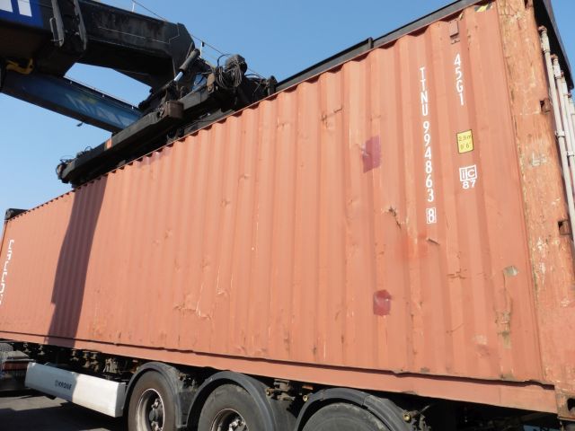 Kontener 40HC 12m magazyn morski budowlany