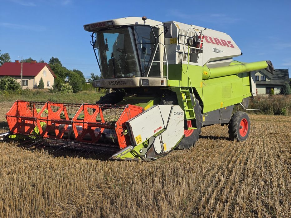 Claas Medion 310 heder c450 meredes dominator 98
