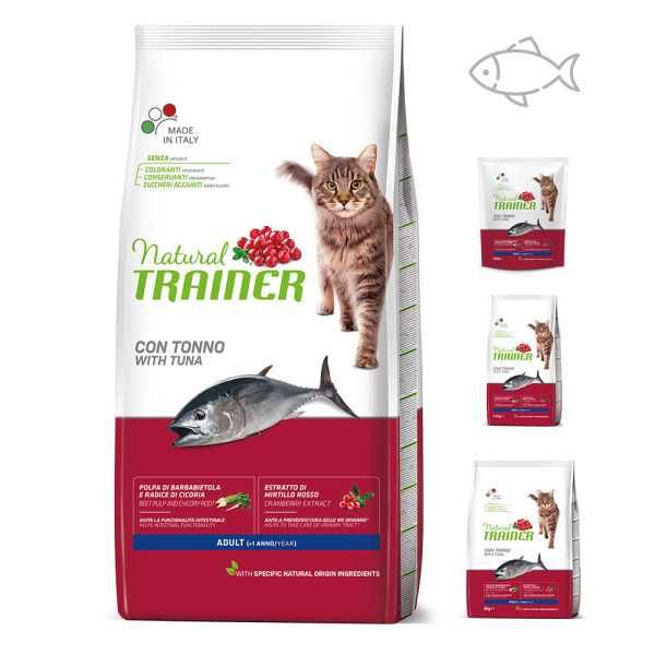 Trainer Natural ADULT with Tuna - корм для кішок (тунець) - 10 кг
