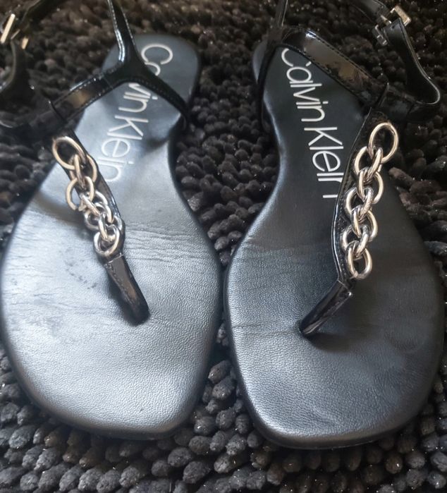 Sandały-japonki Calvin Klein