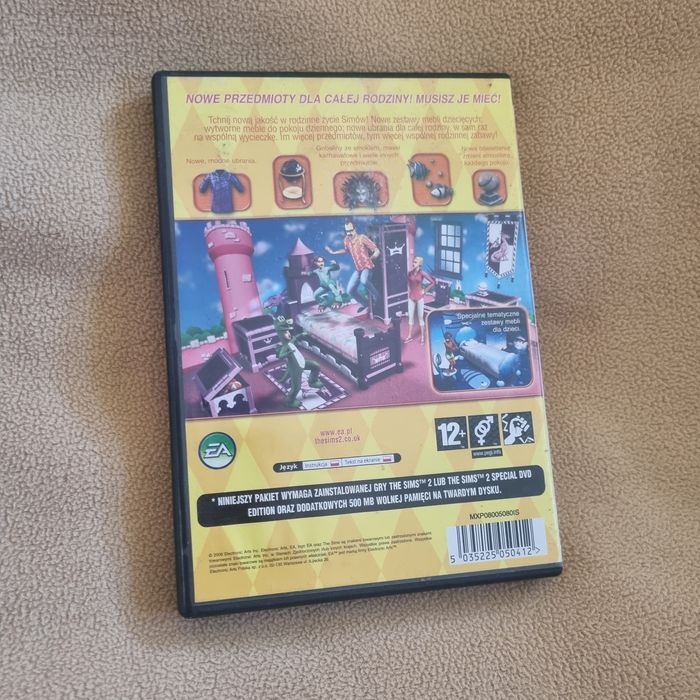 The Sims Rozrywka Rodzinna PC Polskie wydanie