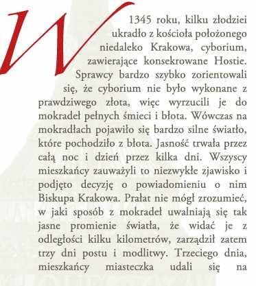 102 Cuda Eucharystyczne z całego świata - folderek drukowany