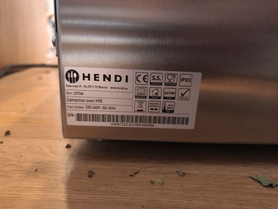 Piec Konwekcyjny HENDI H90