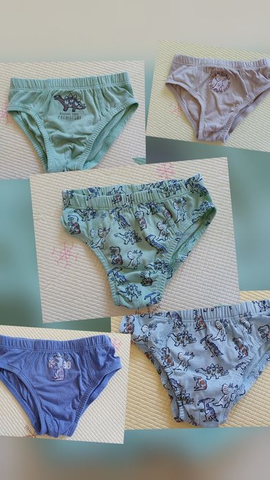 Nowe majtki chłopięce C&A 98/104 5 par