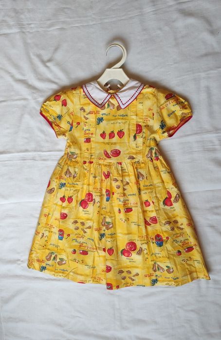 Французское платьице с воротничком