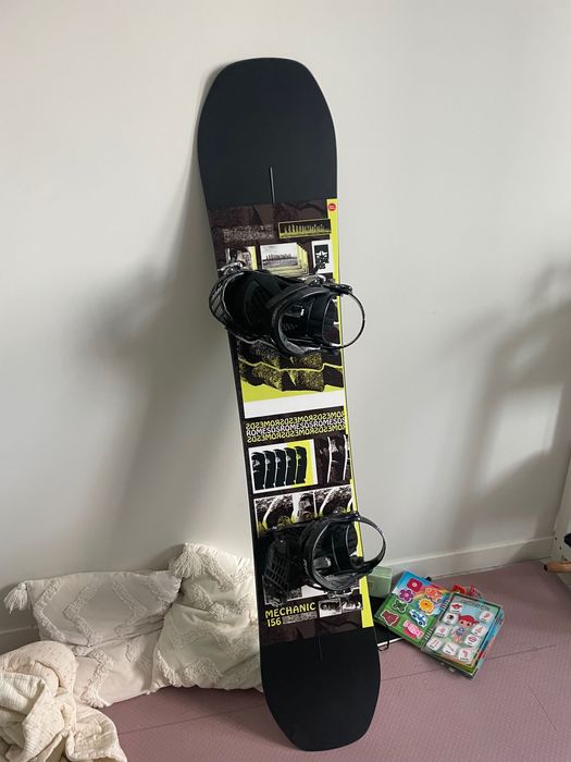 Сноуборд ROME SDS Mechanic 156 з кріпленнями