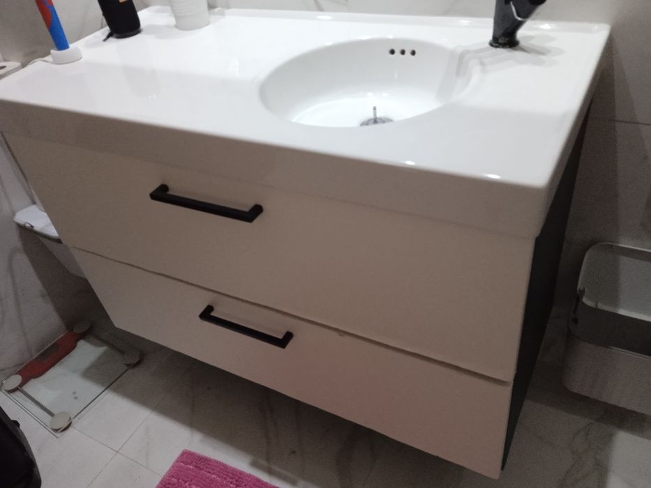 Lavatórios para móvel de casa de banho de 1  m.