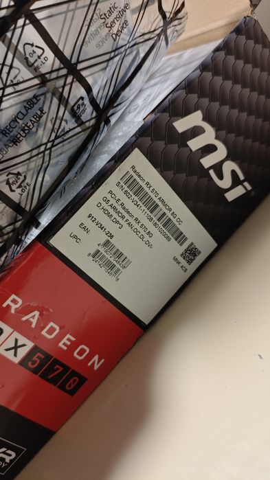 RX 570 8gb Armor, відеокарта б/в.