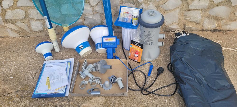 Piscina BESTWAY Retangular 404 X 201 X 100 cm