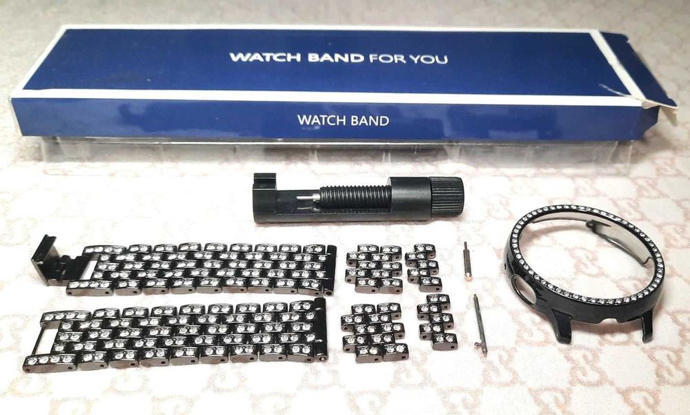 Діамантовий ремінець для наручного годинника Samsung Galaxy Watch6/5/4