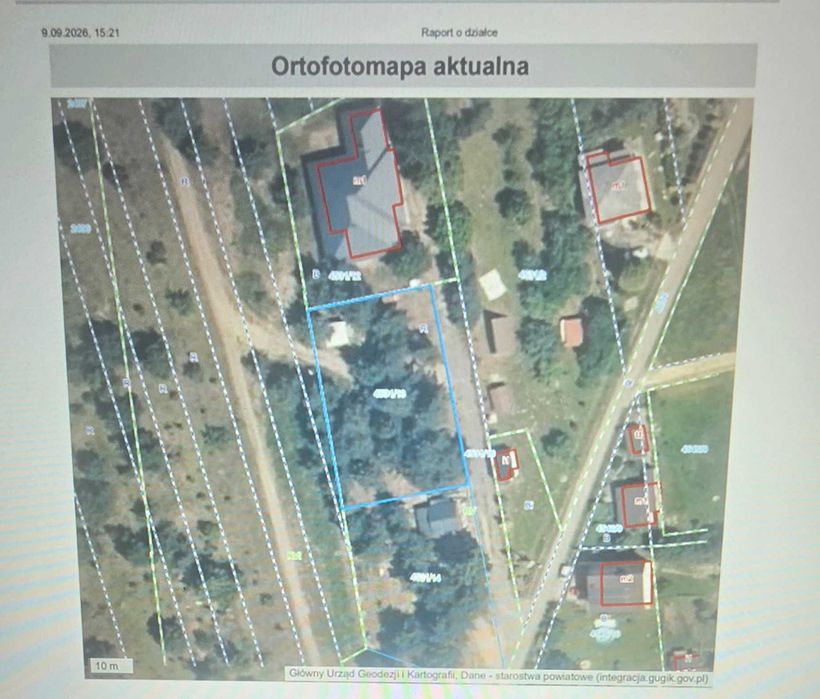 Działka budowlana 1059 m², uzbrojona -Myszków, ul. Murarska - Widok 2