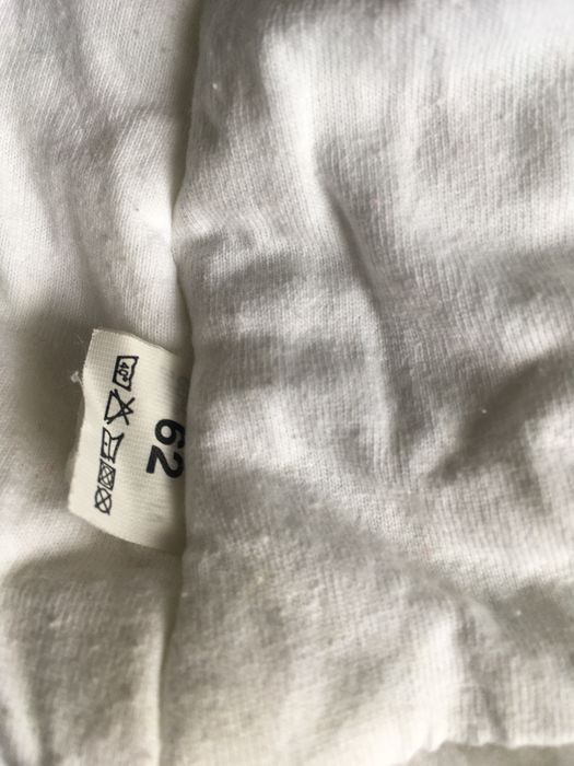 Ciepły bialy komplecik na chrzest