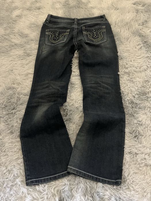 Nn faded bootcut/flared jeans(archive,swear london)