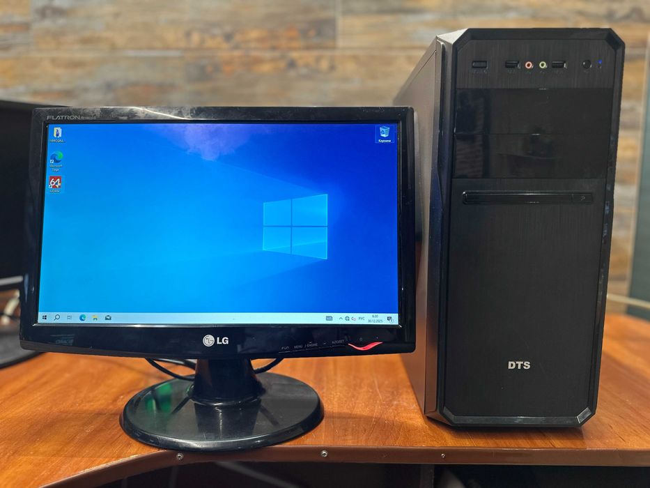 Компьютер Ryzen 3 1200/ B450/ 16GB/ 500W/ 1TB/ SSD128/ GTX 1060/ 19"