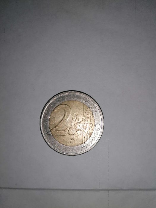 Moeda de 2€ de 1999 da Finlândia - Rara com defeito