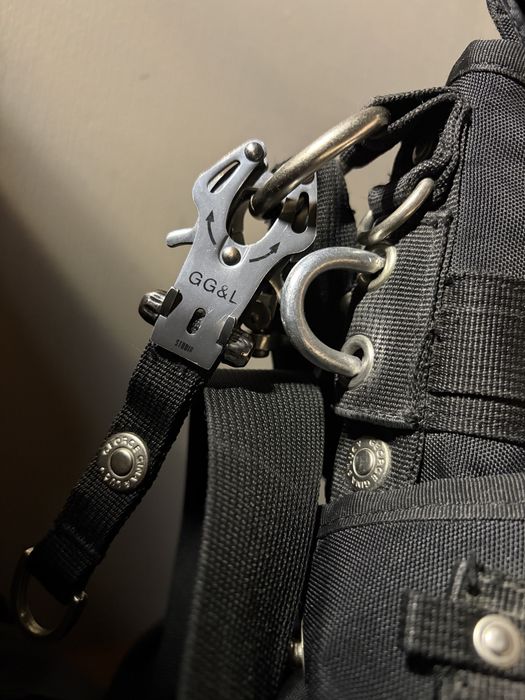 велика сумка ggl з карабіном