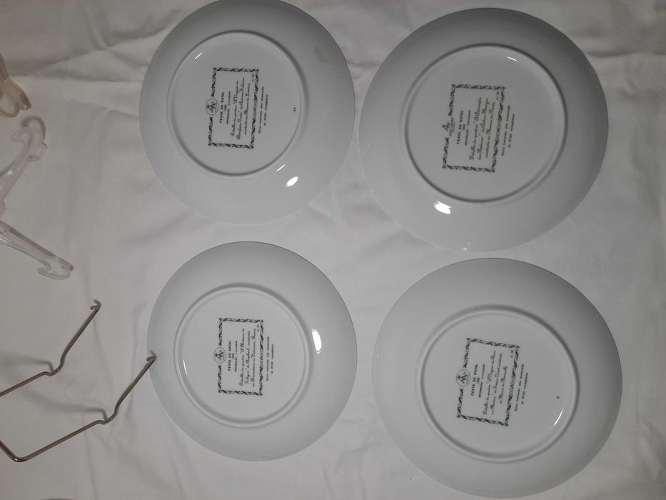 Pratos de Natal Vista Alegre - 1990, 92, 93, 94, 96, 98, 99,2005