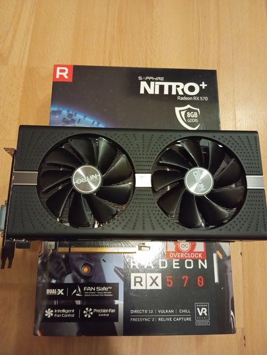 RX 570 8gb Sapphire Nitro+ Гарантія