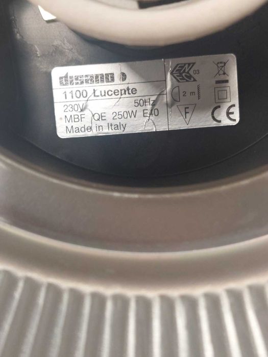 Industrialna lampa loft E27 | DUŻA Ø50 | 40 szt. | restauracja