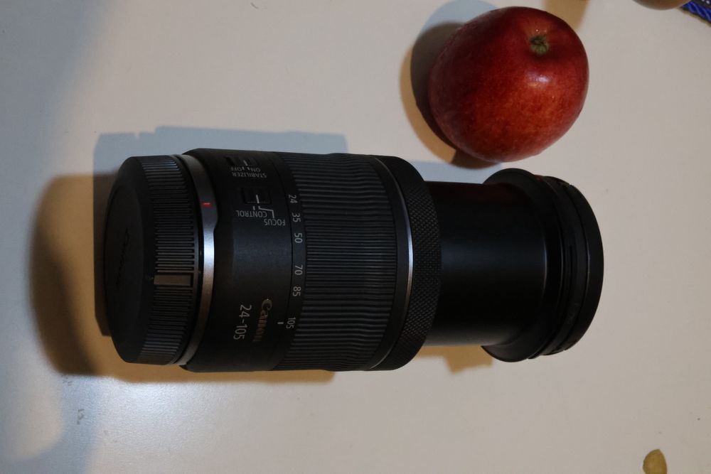 Canon RF 24–105mm f/4–7.1 IS STM – Como Nova (Filtro Incluído)