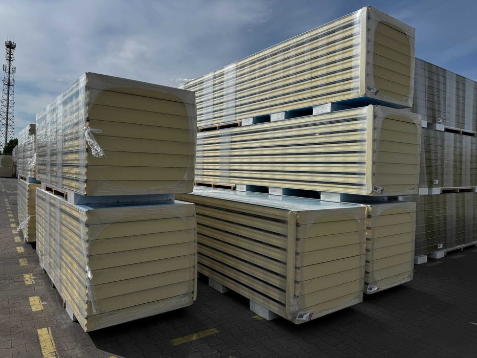 Płyta warstwowa obornicka poliuretan / 1 i 2 gatunek OD RĘKI