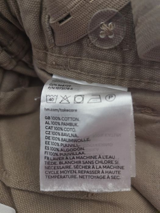 Letnie spodnie cargo bojówki