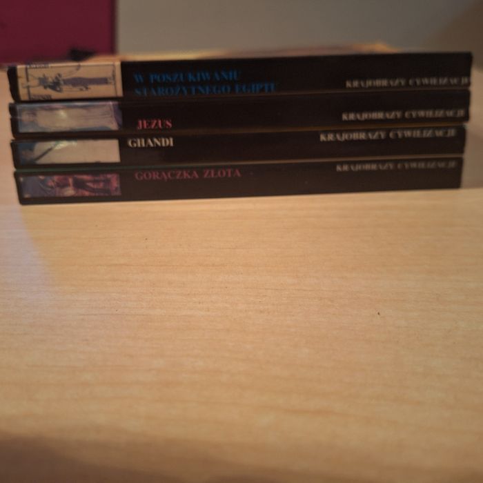 Krajobrazy cywilizacji Gandhi Jezus Gorączka złota